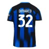 Maglia ufficiale Inter Milan Dimarco 32 Casa 2023-24 per Uomo